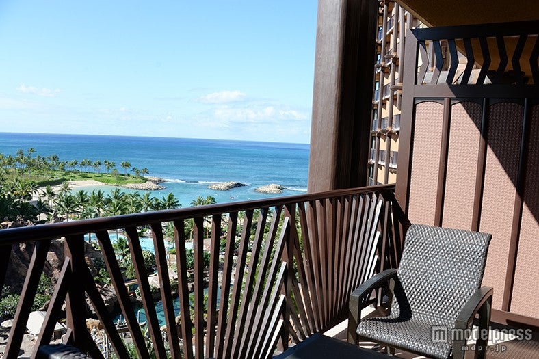 広々バルコニーでリラックス