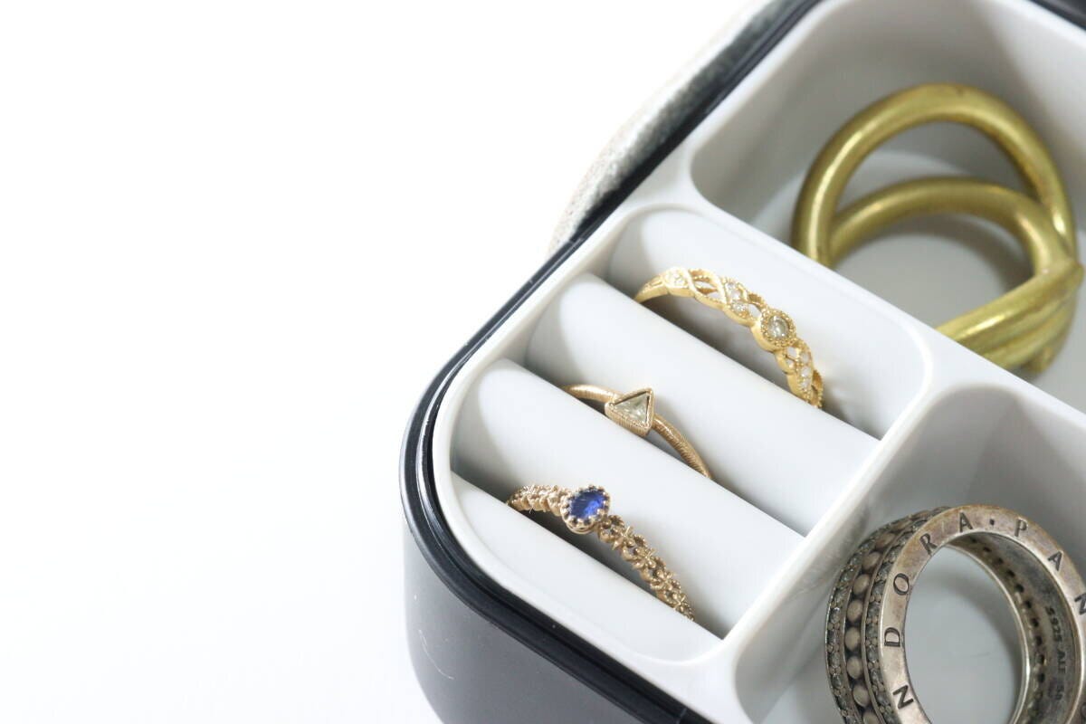 アクセサリー収納ボックス（外せるタイプ）　リング収納