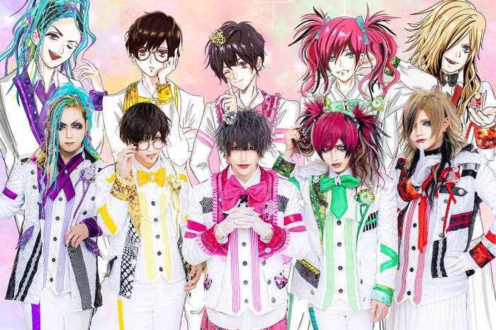 一陽、テンシ、星七、由羽、bo_ya「キミプリ」アーティスト写真(提供写真)