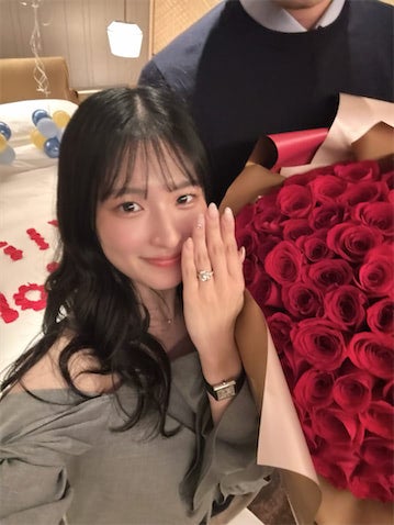 熊本出身26歳タレント、プロポーズ写真を添えて婚約発表「笑顔を大切に過ごしていきたい」