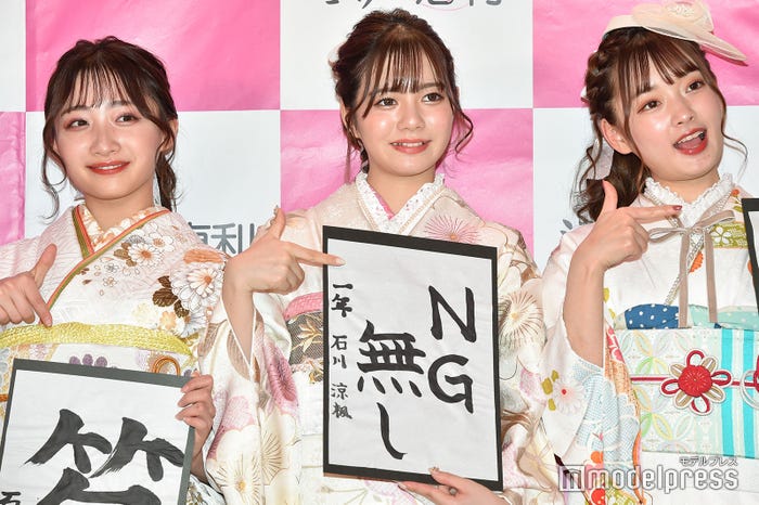 石川翔鈴、石川涼楓、夢咲ももな(C)モデルプレス