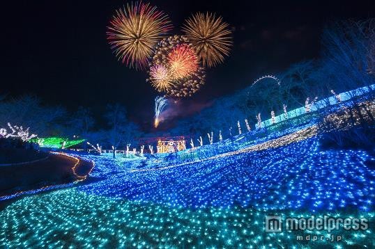 関東最大500万球イルミと花火が豪華競演　神奈川「さがみ湖イルミリオン」カウントダウンイベント開催