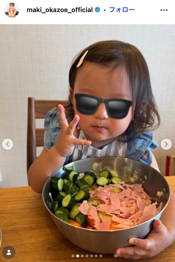 岡副麻希Instagramより