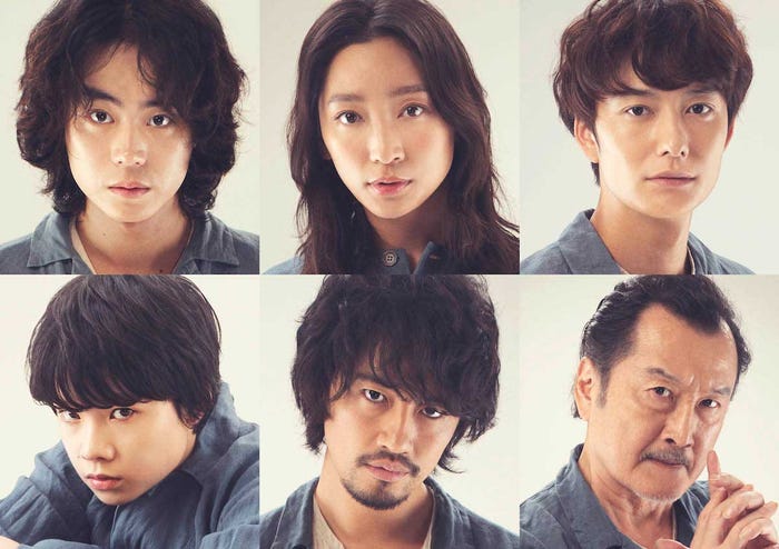 (左上から時計回りに)菅田将暉、杏、岡田将生、吉田鋼太郎、斎藤工、田代輝(C)2021「CUBE」製作委員会