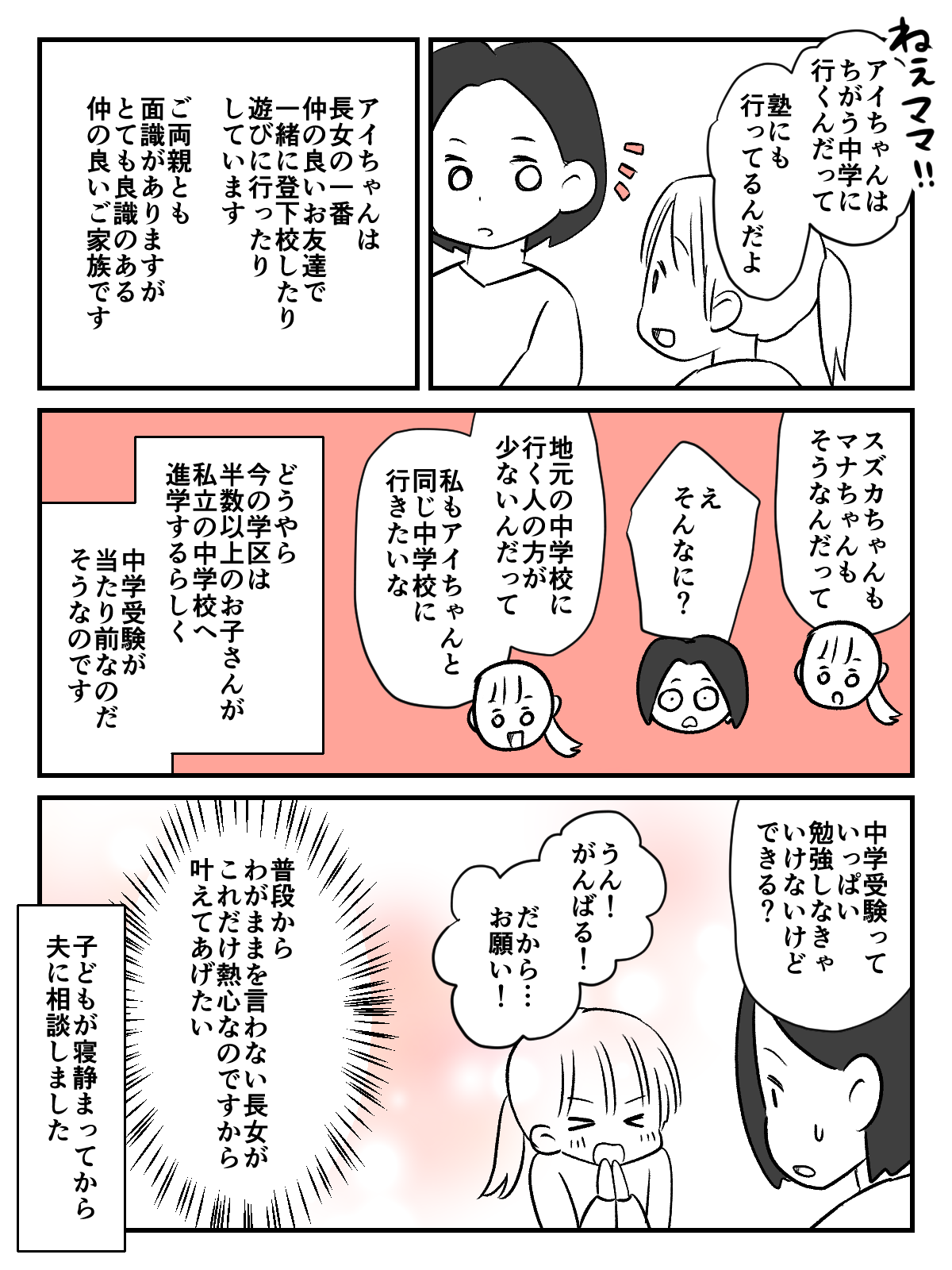 中学受験マンガ