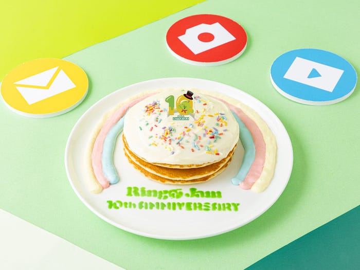 「Ringo Jam 10th Anniversary パンケーキ」(C)Mrs. GREEN APPLE (C)2026 Universal Music LLC