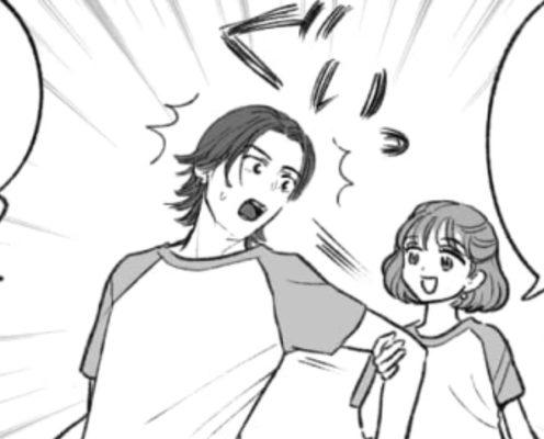 サークルの人気者に片思い中の主人公♡ しかし同じサークルに強力なライバルがいて!?