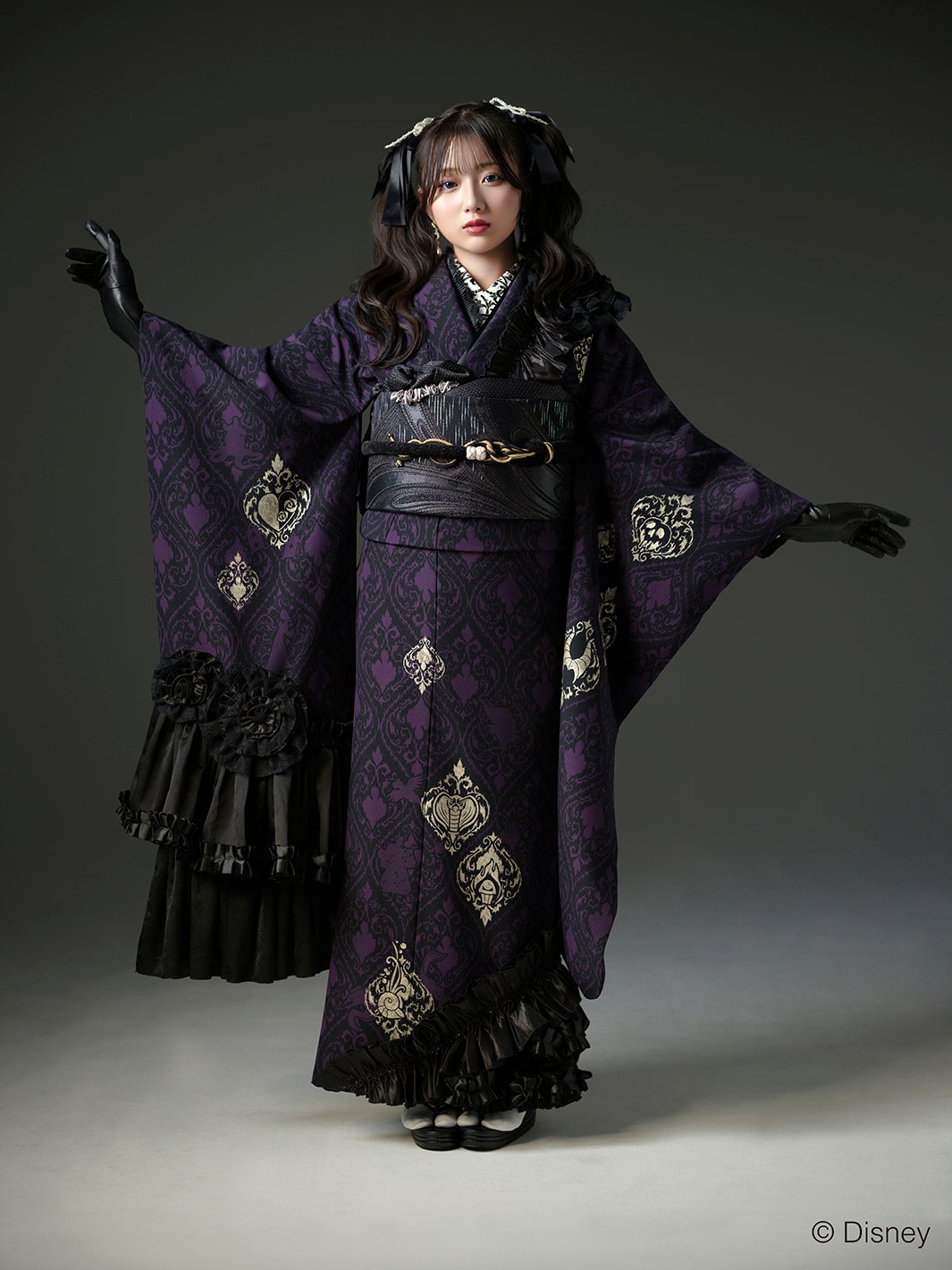 希空／新WebCM「“今、私が着たい振袖。” 希空×ふりホ 4LOOK」（提供写真）