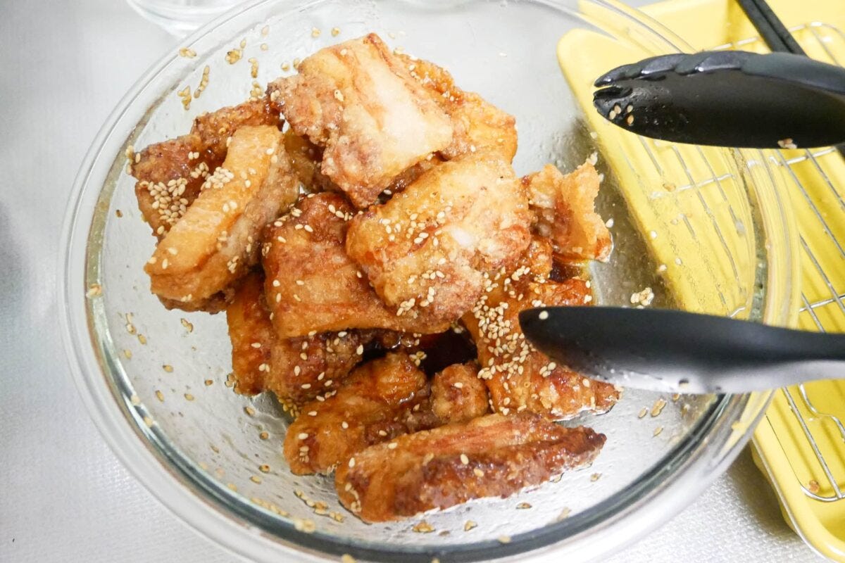 豚バラ唐揚げ