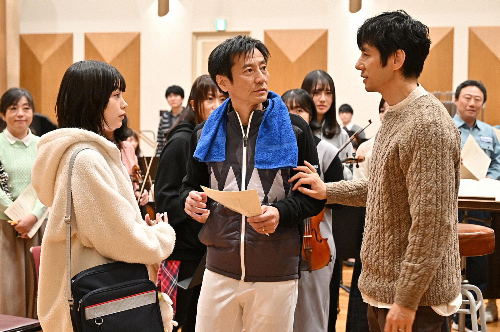 當真あみ、津田寛治、西島秀俊ら「さよならマエストロ～父と私のアパッシオナート～」第2話より（C）TBS