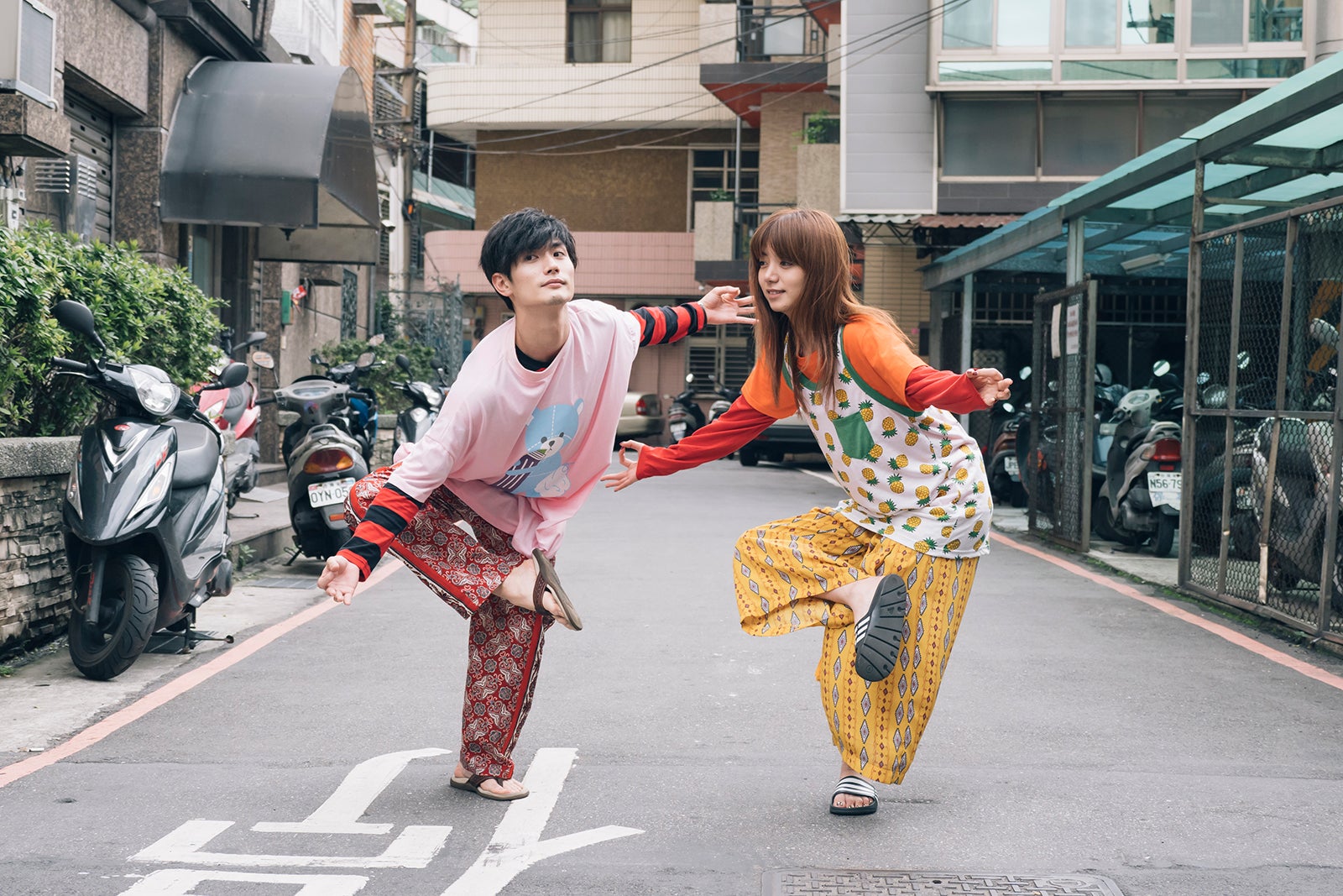 Paraviオリジナルドラマ『tourist ツーリスト』第2話「台北篇」メイキング（提供写真）