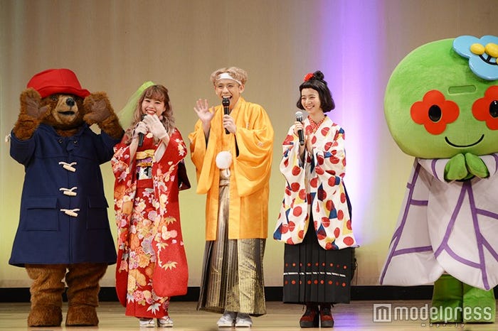 ぺこちゃん、りゅうちぇる、三戸なつめ(C)モデルプレス