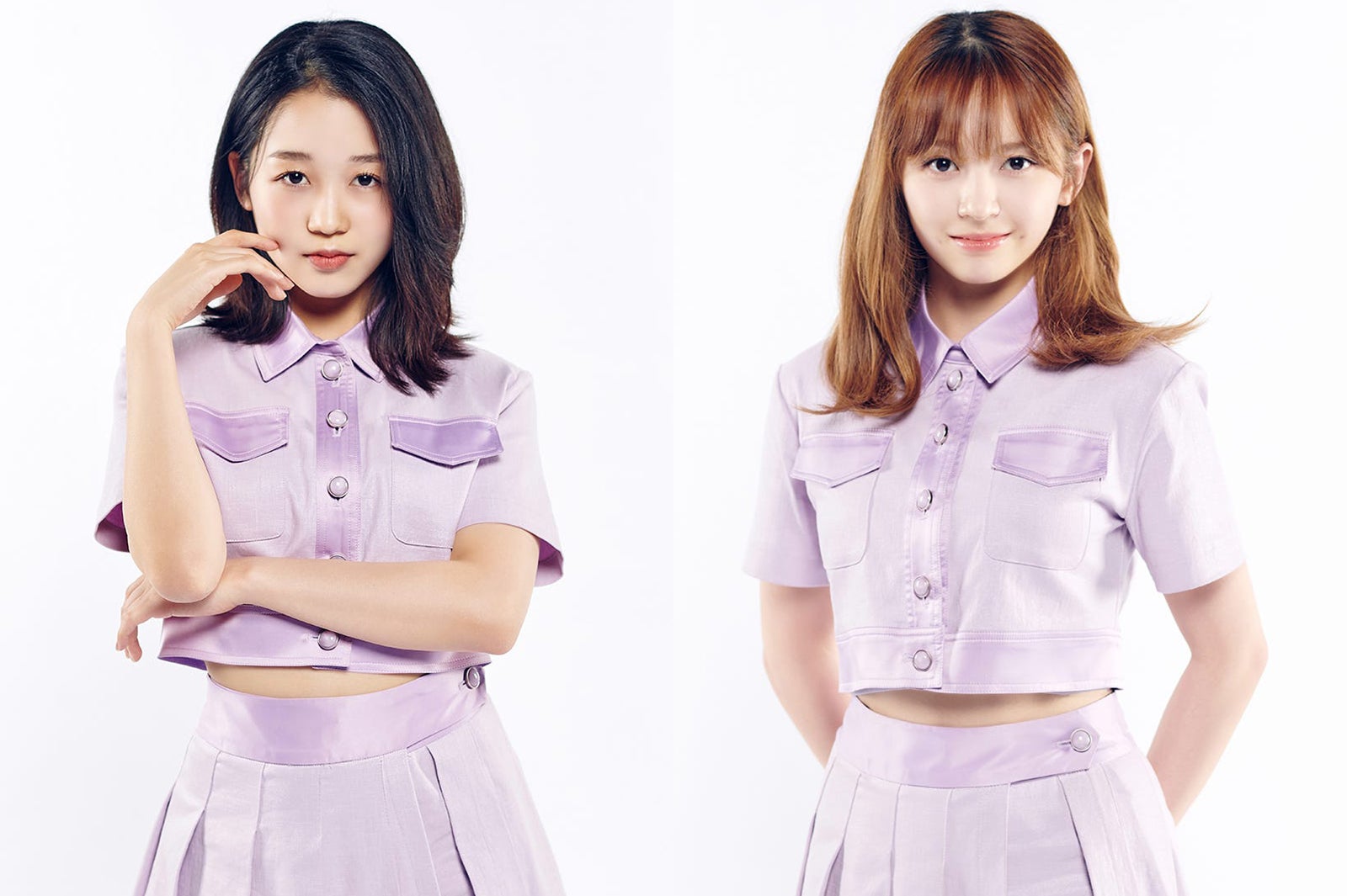 江崎 ひかる、坂本 舞白（C）CJ ENM Co., Ltd, All Rights Reserved