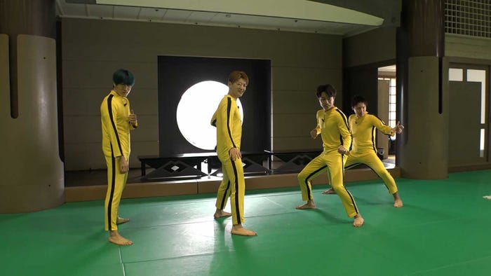 中務裕太、佐野玲於、白濱亜嵐、小森隼(C)日本テレビ