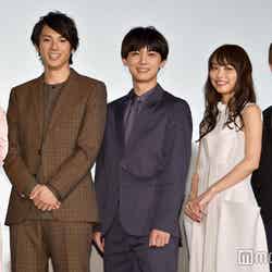 （左から）根本凪、山田裕貴、吉沢亮、内田理央、大倉士門 （C）モデルプレス