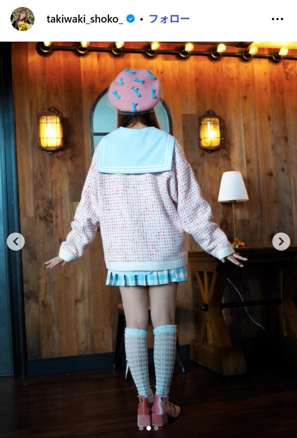 瀧脇笙古Instagramより