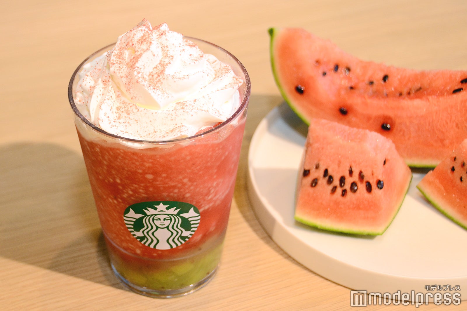 GABURI スイカ フラペチーノ（C）モデルプレス