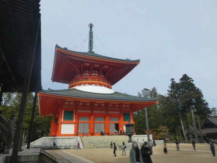 根本大塔(2021年11月6日撮影)