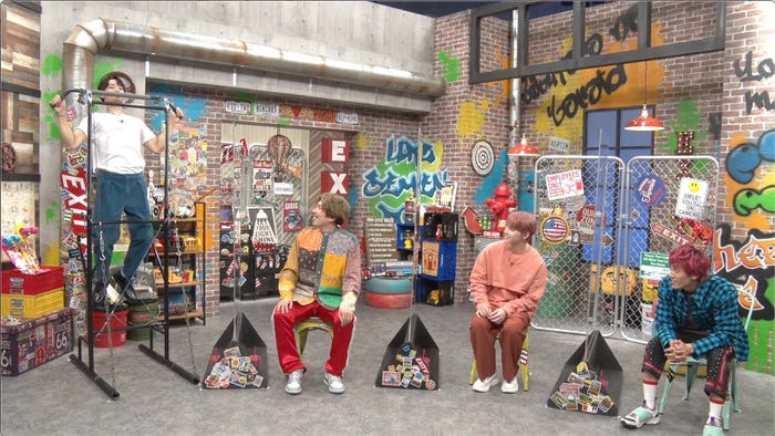 與那城奨、りんたろー。、川西拓実、兼近大樹 (提供動画)