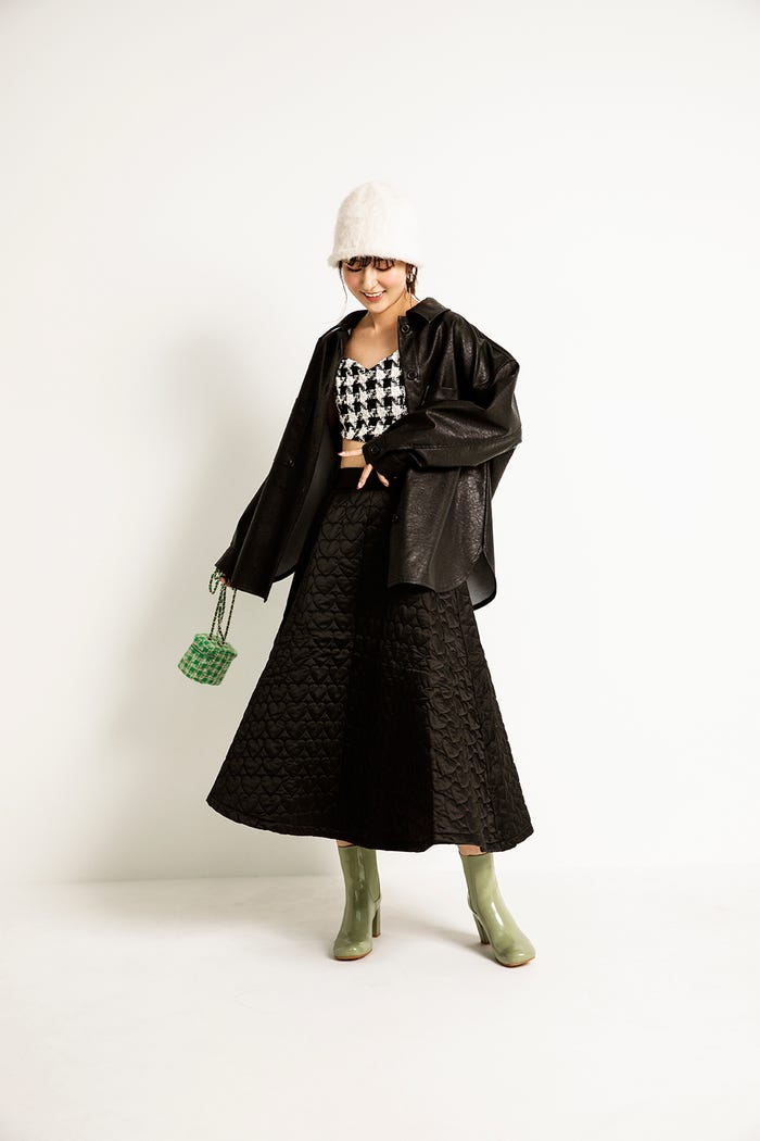 new inアイテムはキルティング (提供写真)