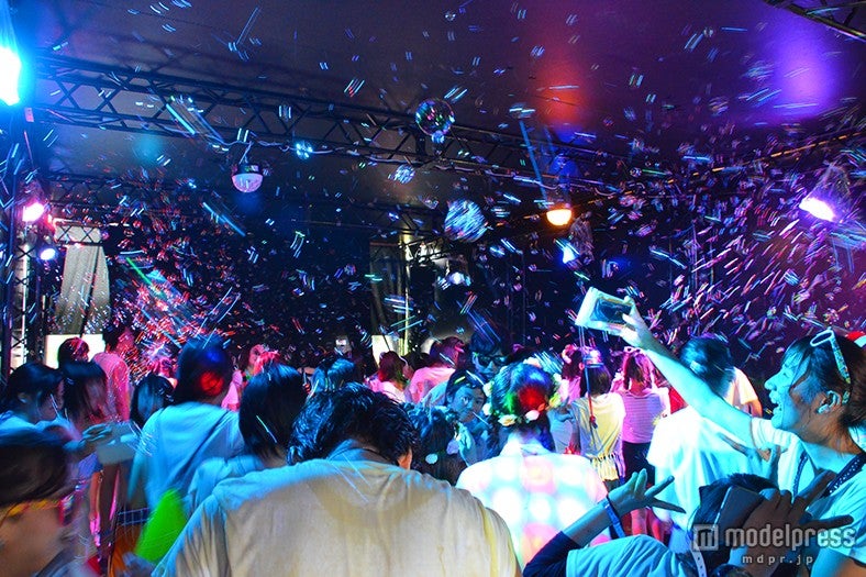 ランニングコース／トンネルの泡ポイント