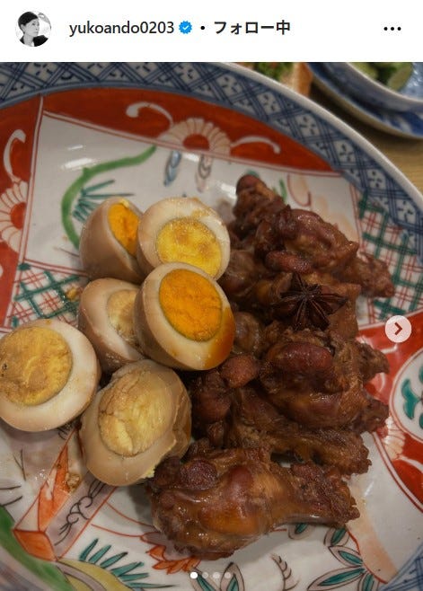 安藤優子Instagramより