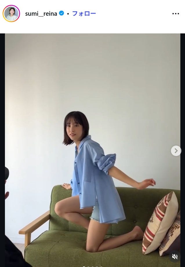 鷲見玲奈 Instagramより