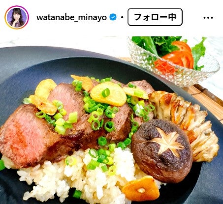 渡辺美奈代Instagramより