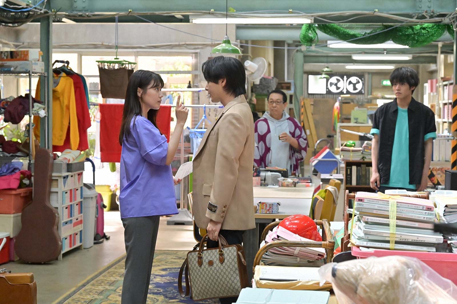 有村架純、中村倫也、さだまさし、赤楚衛二「石子と羽男―そんなコトで訴えます？―」第3話より（C）TBS