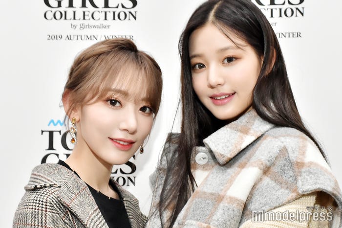 宮脇咲良&チャン・ウォニョン(C)モデルプレス