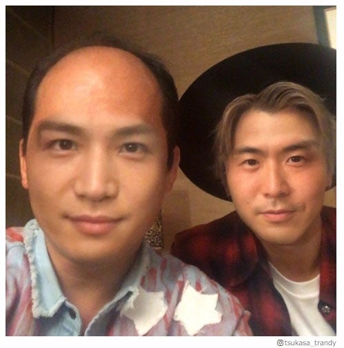 EXILE岩田剛典＆トレエン斎藤さんの“顔交換”に反響「一瞬パニック」「2人ともイケメン」