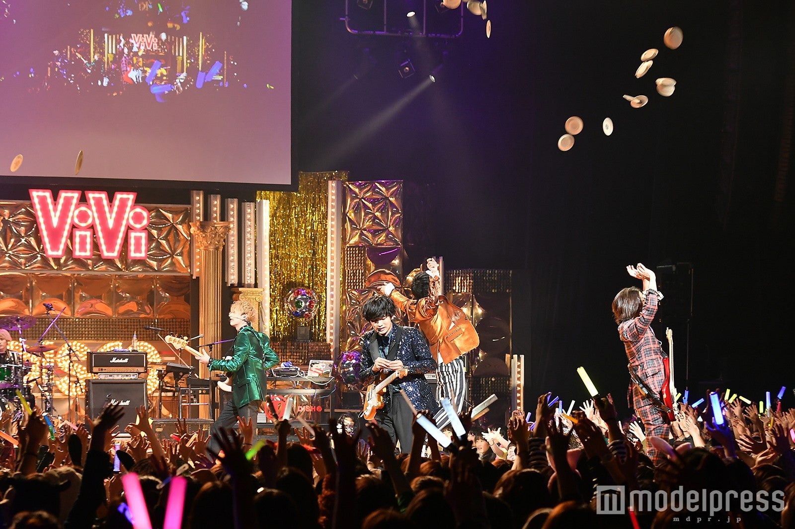 DISH//、白熱ライブでハート鷲掴み　お馴染みパフォーマンスも＜ViVi Night＞