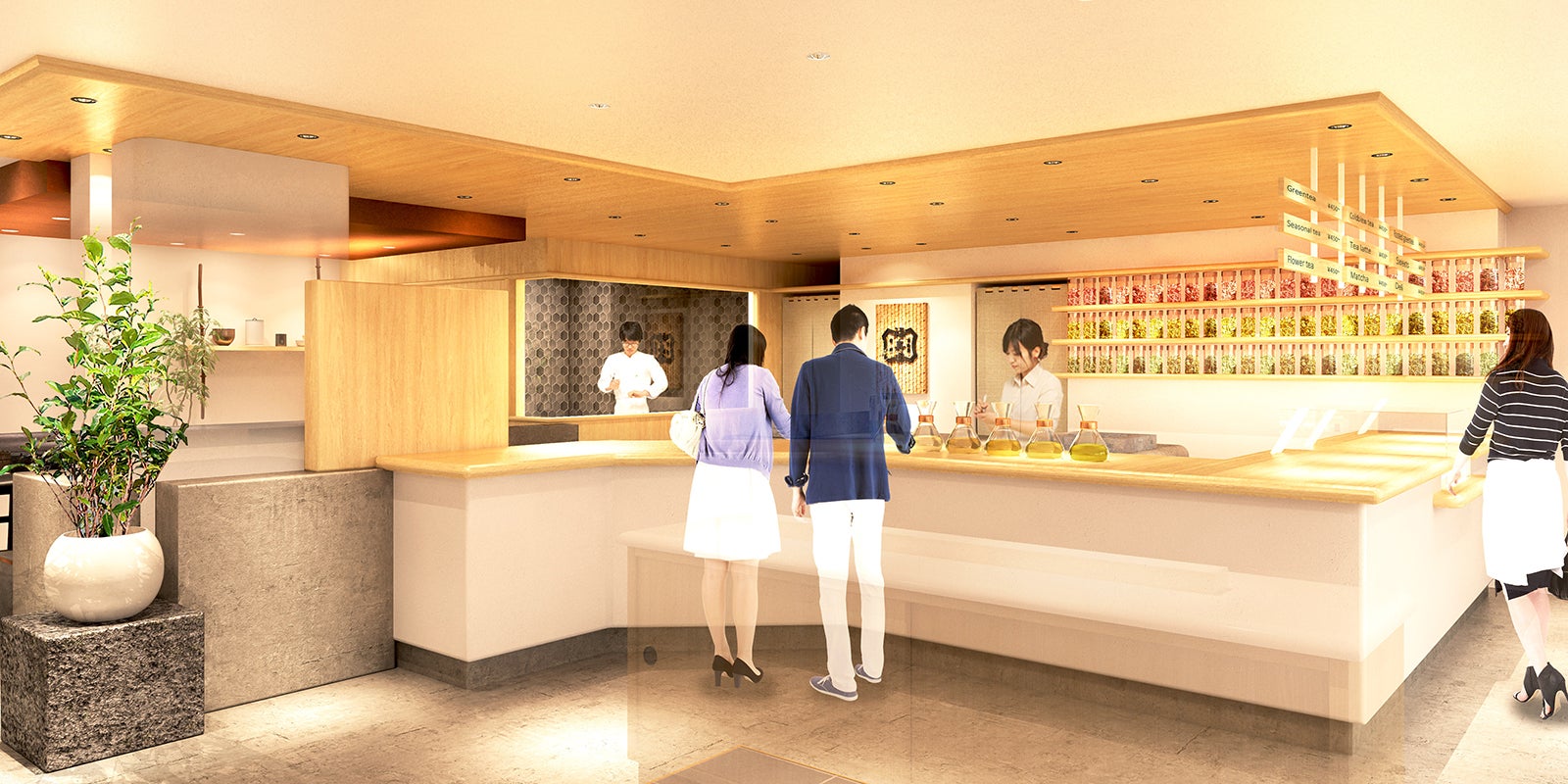 茶寮 FUKUCHA／画像提供：福寿園