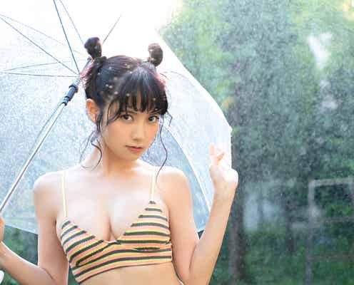 桃月なしこ、たわわバストがSEXY “全力ずぶ濡れ”振り返る