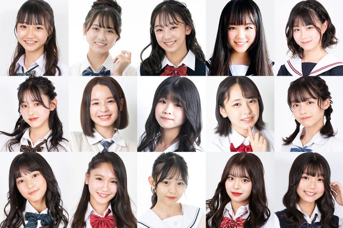 「JCミスコン2022」全国ファイナリスト15人(提供画像)