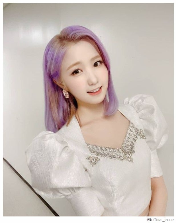 IZ*ONE本田仁美、人生初ショート＆パープルヘアイメチェン「ひぃちゃん最強」「可愛すぎ」と絶賛の声