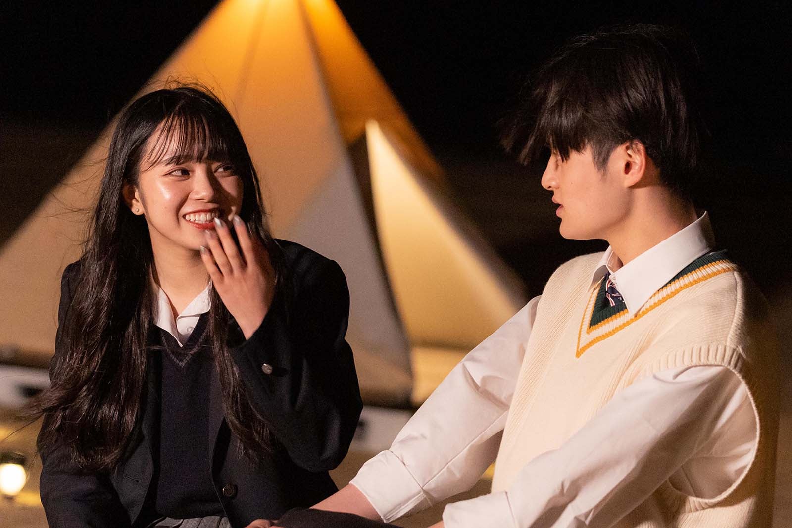 あやの、れおん「今日、好きになりました。-卒業編2022-」（C）AbemaTV, Inc.