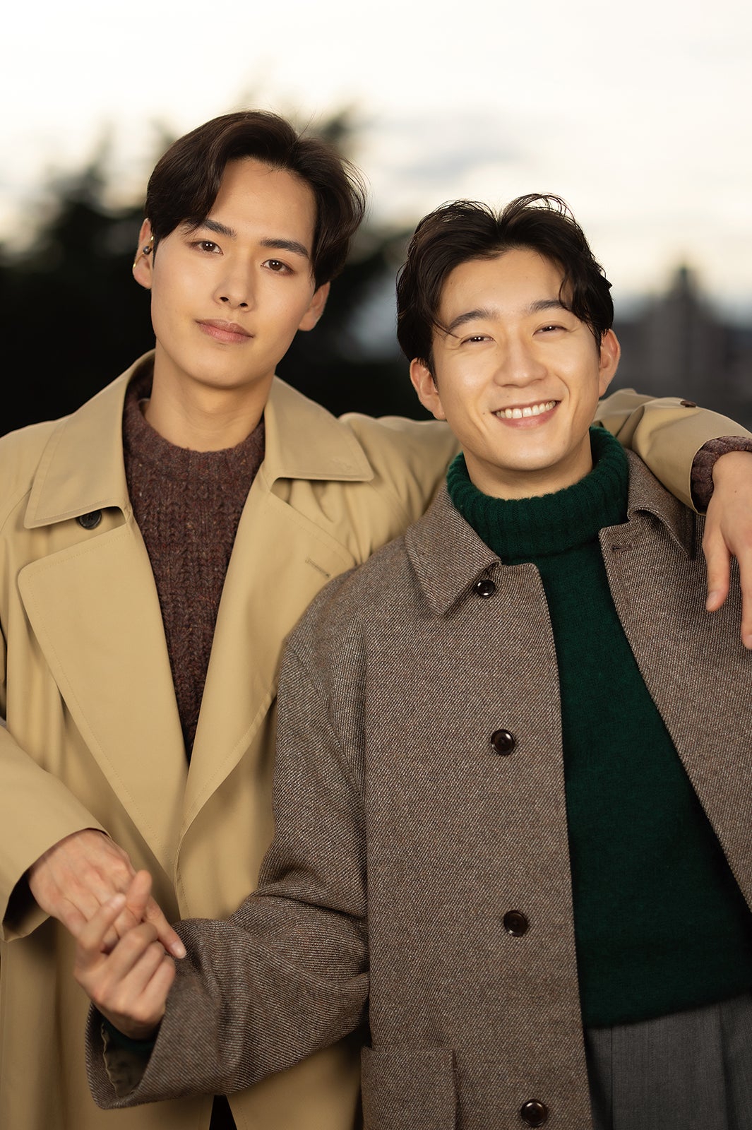 シュン、ダイ「モデルプレスカウントダウンマガジン」／12月10日発売／東京ニュース通信社刊（写真：野間憲治）