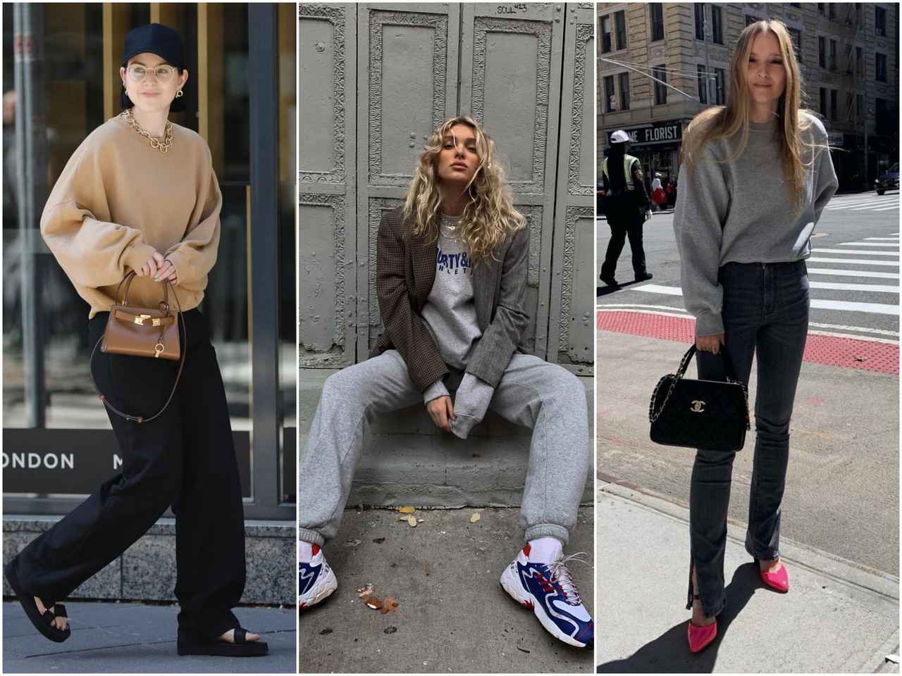 スウェット で秋コーデ始めましょ 海外ファッショニスタに学ぶ垢抜けコーデテク モデルプレス