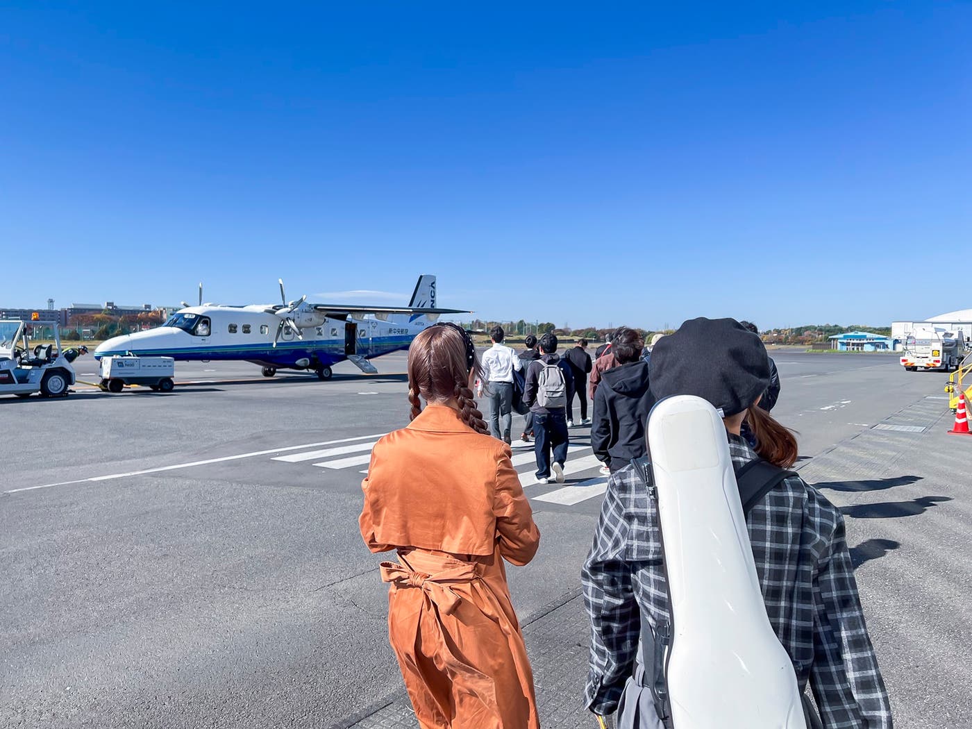 搭乗前(提供写真)