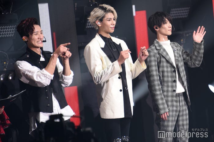 Snow Man(左から)岩本照、ラウール、渡辺翔太(C)モデルプレス