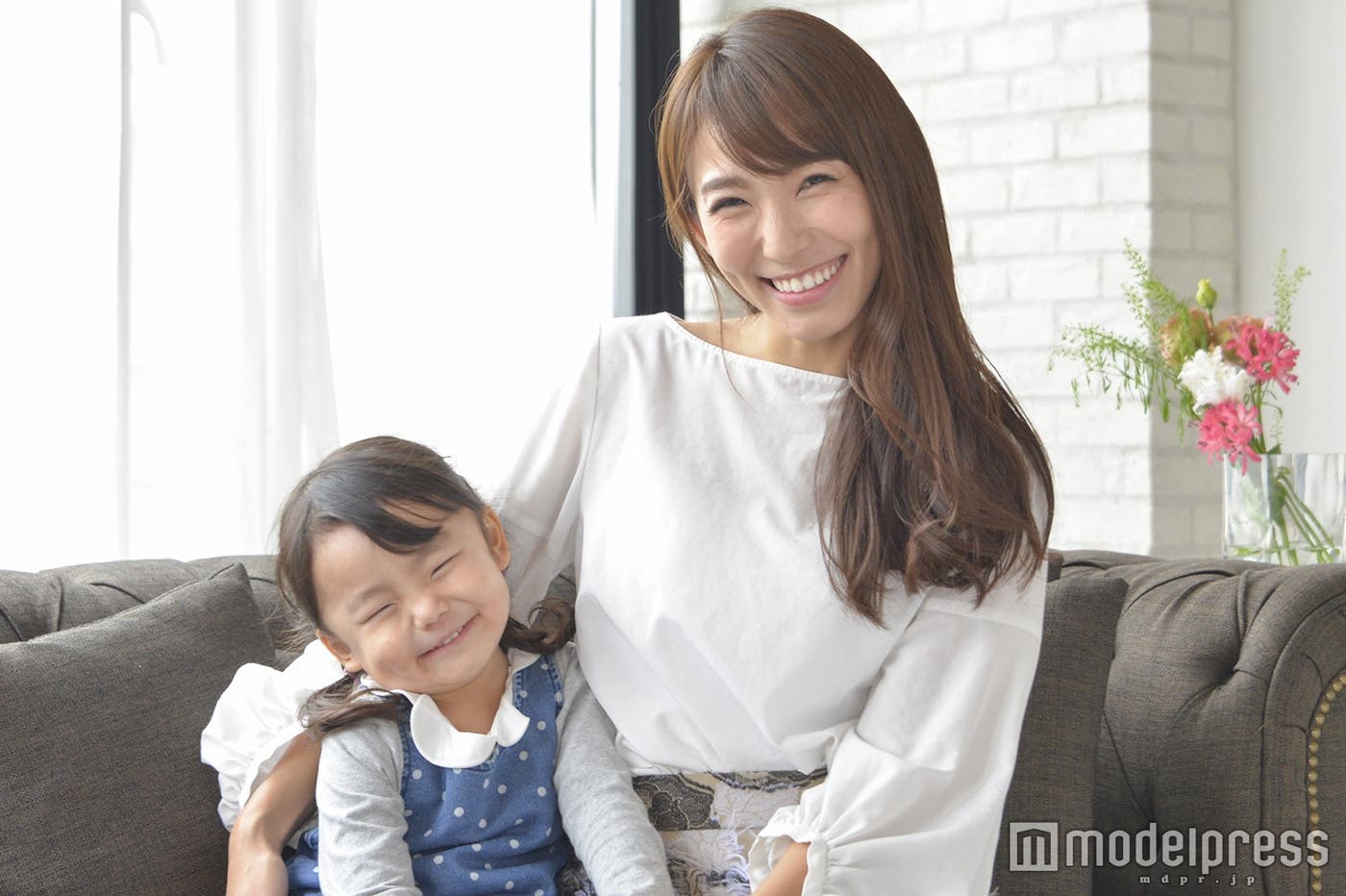 子どももママも笑顔に(C)モデルプレス