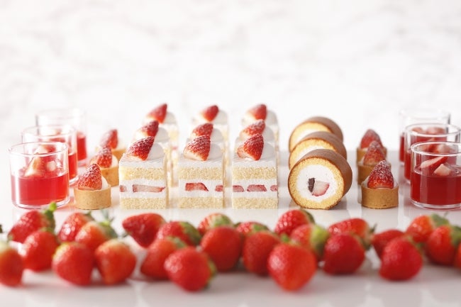 スイーツ＆サンドウィッチビュッフェ ～新・ホテルでいちご狩り～ #Cheeseaholic／画像提供：ニュー・オータニ