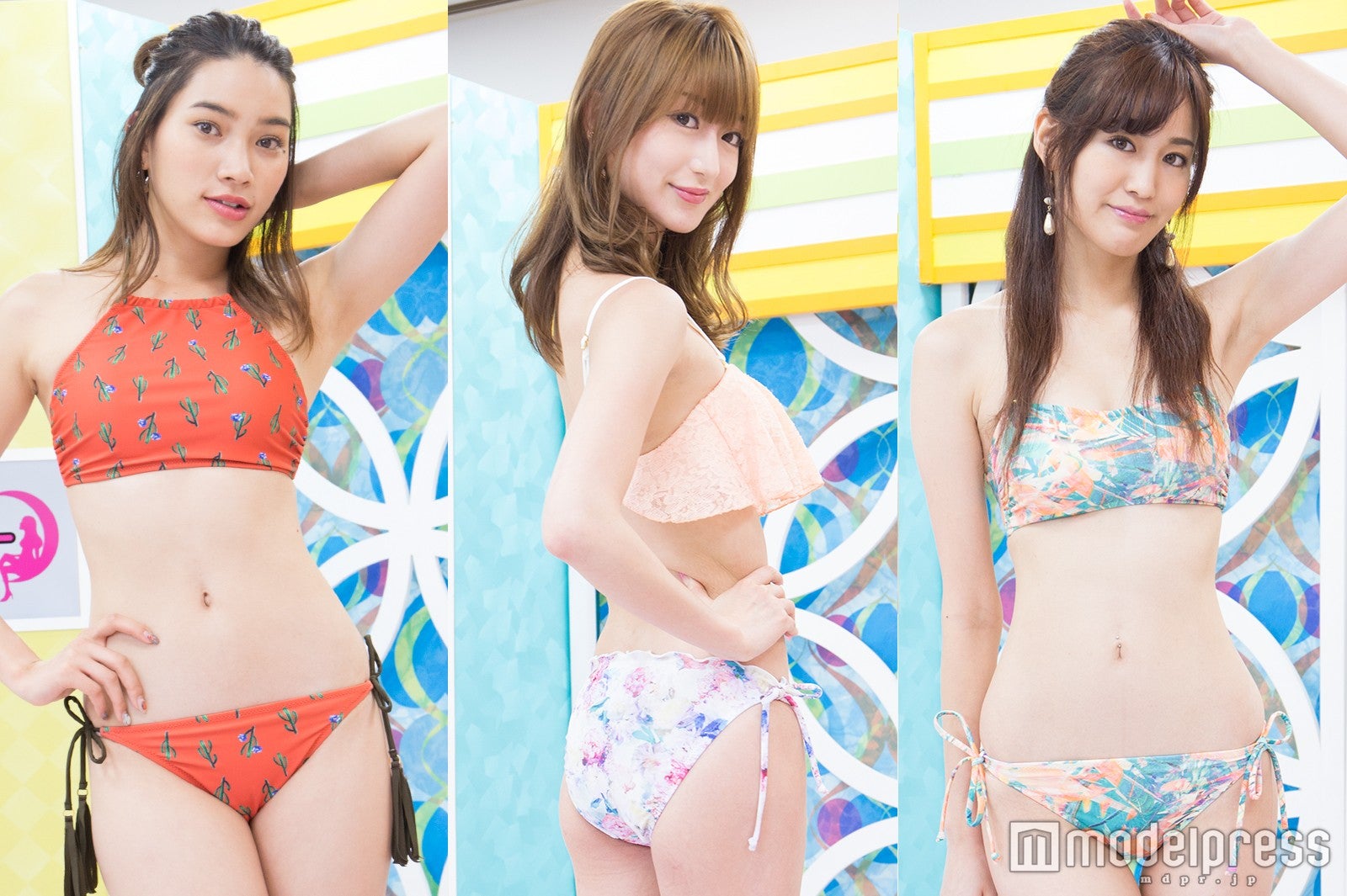 SEXYビキニで美くびれ披露　際立つ美貌に釘付け＜深夜のトレンド水着ファッションショー＞