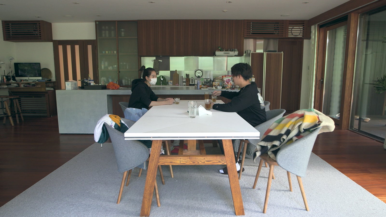 りさこ、聡太「TERRACE HOUSE OPENING NEW DOORS」41st WEEK（C）フジテレビ／イースト・エンタテインメント