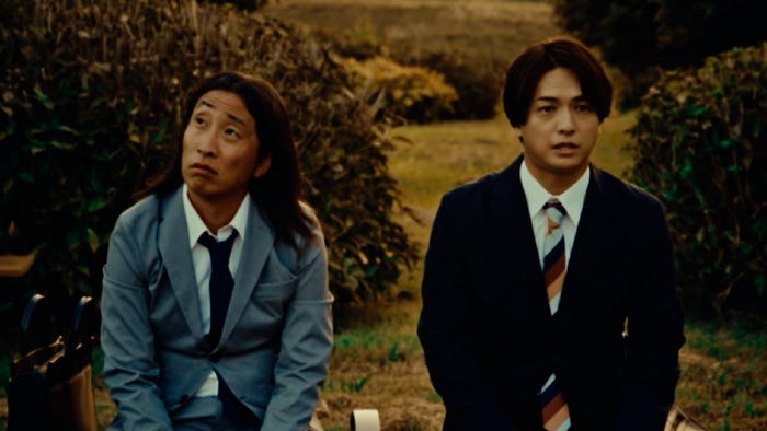 ゆってぃ、中村優一「復讐の同窓会」場面写真(C)DMMショート