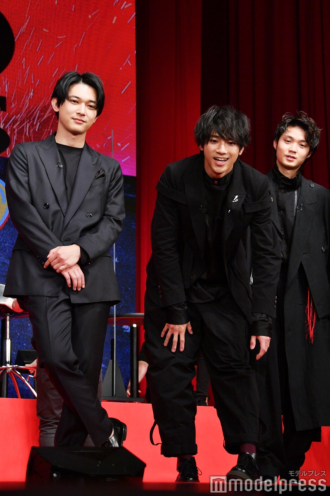 （左から）吉沢亮、山田裕貴、磯村勇斗（C）モデルプレス