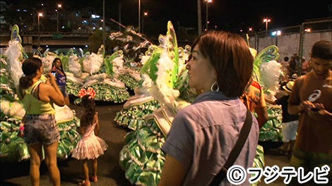 本物のリオのカーニバルに感動