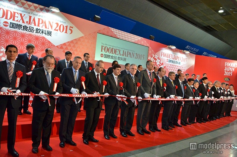 「FOODEX JAPAN 2015」オープニングの様子