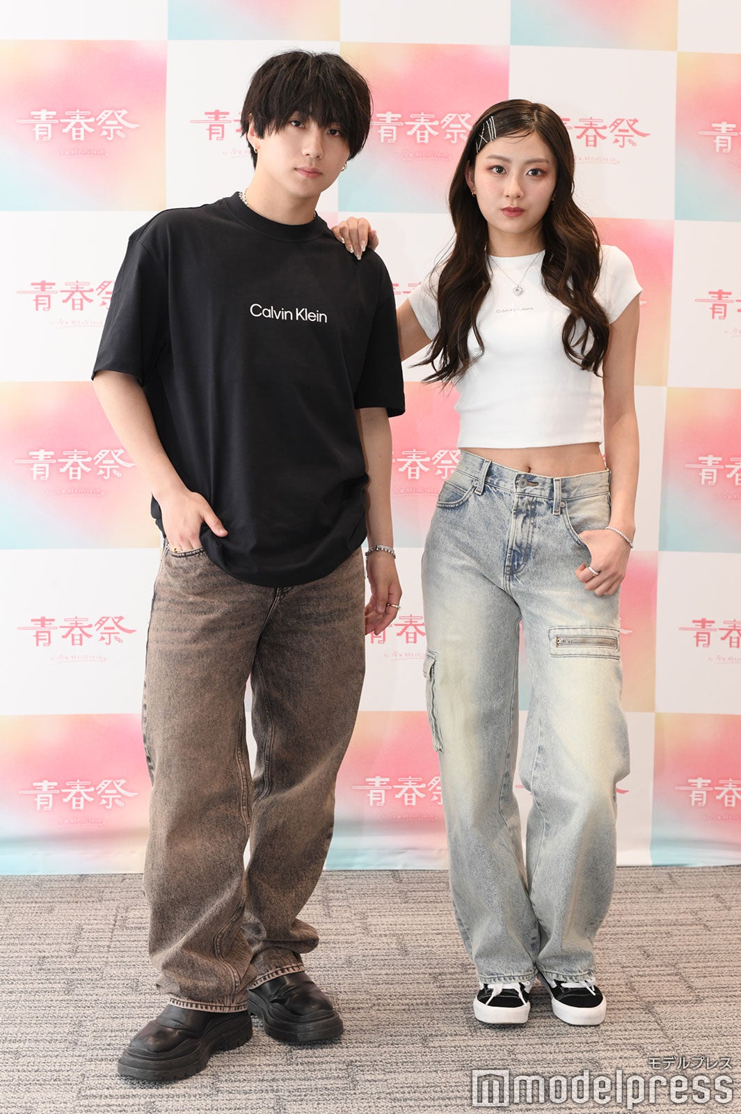 岡田蓮、みとゆな（C）モデルプレス